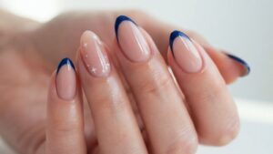 Classy Fourth of July Nails