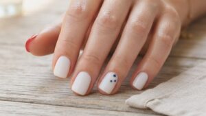 Classy Fourth of July Nails